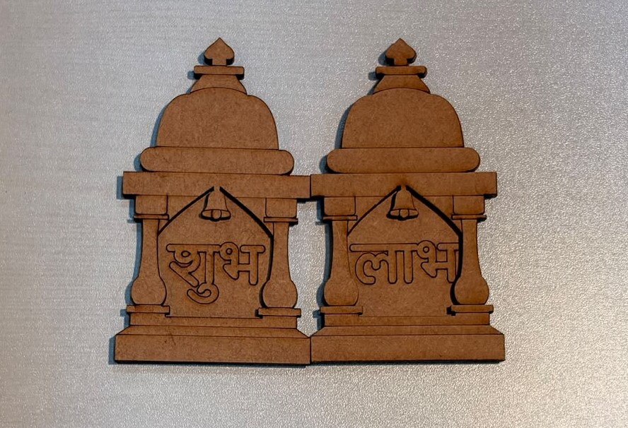 Shubh Laabh Wooden Wall Art